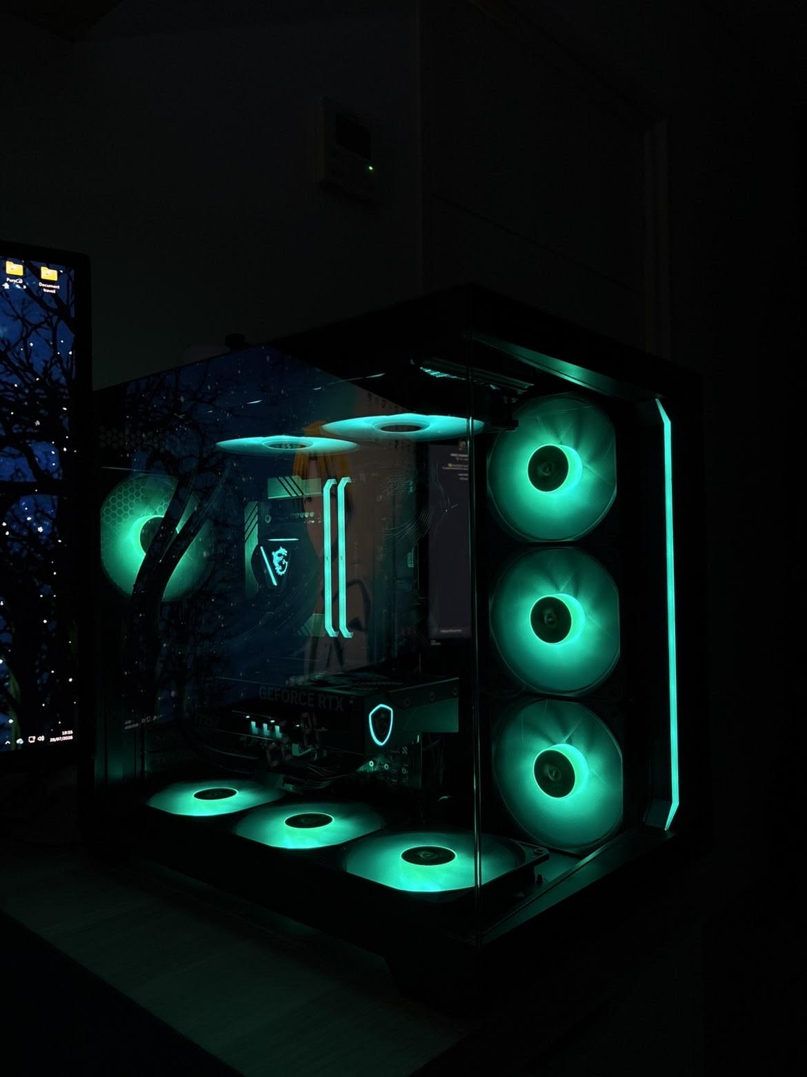 Configuration PC RGB réalisée par AzurPC83